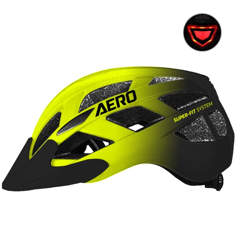 Aero Helmet Flash MTB - Lumo Yellow/Black